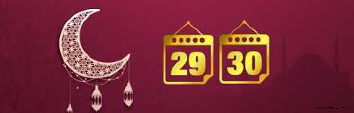 HİLALİ GÖRÜNCE ORUCA BAŞLAYINIZ... AMAÇ NE?..